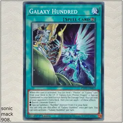 Galaxy Hundred - PHHY-EN051 - Common 1st Edition Yugioh - Image 1