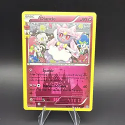 Pokemon TCG Diancie Card Radiant Collection RC22/RC32 Generations - Image 1