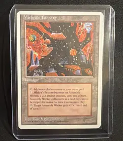 MTG Mishra's Factory 4th Edition Regular Uncommon LP Magic Gathering - Image 1