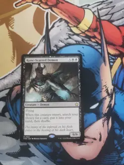 MTG: Rune-Scarred Demon (Commander Masters)(Rare) - Image 1