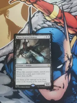 MTG: Rune-Scarred Demon (Commander Masters)(Rare) - Image 2