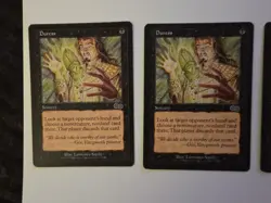 Magic The Gathering, Duress, Urza's Saga, Regular, LP - Image 2