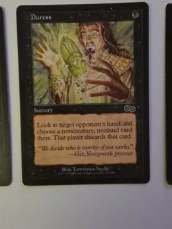 Magic The Gathering, Duress, Urza's Saga, Regular, LP - Image 5