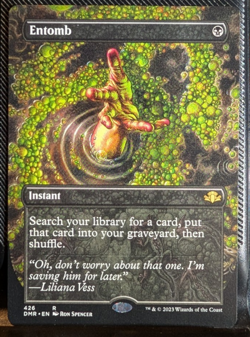 Entomb (Borderless) - Dominaria Remastered - Image 1