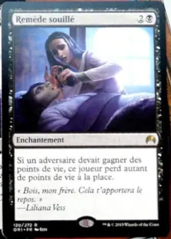 mtg magic origins origines tainted remedy FRENCH fr vf remede souille - Image 1