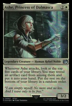 Ashe, Princess of Dalmasca FOIL Final Fantasy MTG NM+ - Image 1