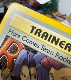 POKEMON TCG HERE COMES TEAM ROCKET 15/82 1ST EDITION HOLO LIGHT PLAY - Image 2