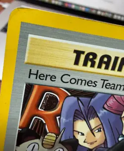 POKEMON TCG HERE COMES TEAM ROCKET 15/82 1ST EDITION HOLO LIGHT PLAY - Image 4