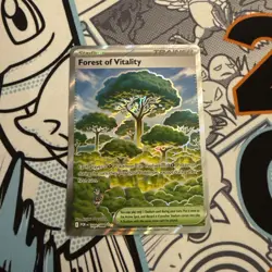 Forest of Vitality 109/088 - Full Art Ultra Rare - Pokemon TCG: Perfect Order NM - Image 1