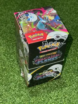 Pokemon TCG Phantasmal Flames Half Booster Box 18 Packs Sealed And New ✅ - Image 1