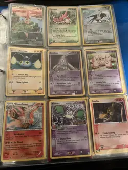Pokemon Card Binder 75 EX 2003-2006+ 2008-2016 Holos & 50 Commons Vintage Lot HP - Image 3