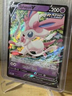 Sylveon V SWSH202 SWSH: Sword & Shield Promo Cards Holo - Image 1