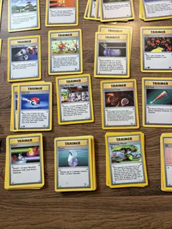 Pokemon Card Base Set Trainer Lot TCG Vintage Large Card Lot Of 73 WOTC - Image 5