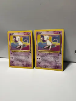 2x Mew 8/53 Wotc Promo LP Pokemon Card - Image 2