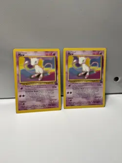 2x Mew 8/53 Wotc Promo LP Pokemon Card - Image 3