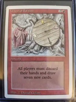 MTG Revised Edition Wheel of Fortune - Image 1