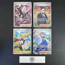 Pokemon TCG - Full Art Trainer 4-Card Lot - Ultra Rare Holo - NM - Image 1