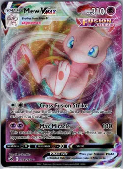 Mew VMAX 114/264 SWSH08: Fusion Strike - Pokemon Card - NM - Image 1