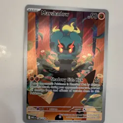 Pokemon TCG Marshadow 146/132 Me01: Mega Evolution Illustration Rare Full Art H… - Image 1