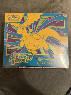 Pokemon TCG: Ascended Heroes Pokemon Center Elite Trainer Box ETB - New Sealed - Image 1