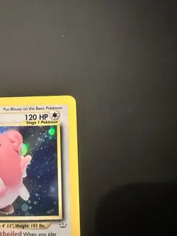 Pokemon TCG Blissey 02/64 Neo Revelation Holo: LP/MP. Free Shipping! - Image 2