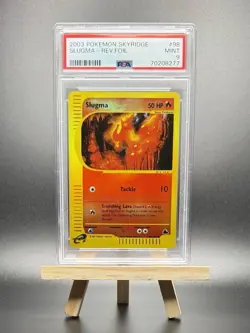 2003 POKEMON SLUGMA REVERSE REV HOLO FOIL #98 E-SERIES SKYRIDGE PSA 9 WOTC - Image 1