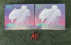 Pokemon S&V Journey Together POKEMON CENTER EXCLUSIVE ETB Lot of 2 Sealed Boxes - Image 1