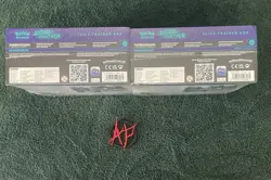 Pokemon S&V Journey Together POKEMON CENTER EXCLUSIVE ETB Lot of 2 Sealed Boxes - Image 4