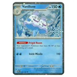 Vanilluxe 045/182 Holiday Calendar Stamp Promo Pokemon Card NM - Image 1