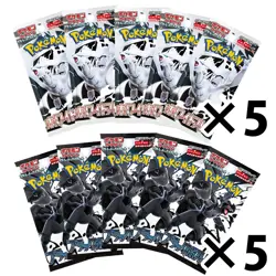 Pokemon Card Black Bolt & White Flare Booster Pack Japanese 10x Lot - Image 1