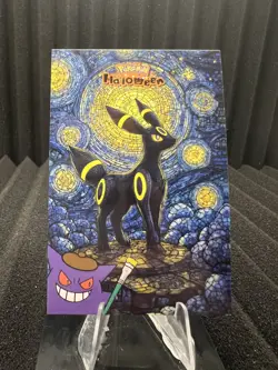 Umbreon Van Gogh - Cracked Ice Holo - Halloween Card Database 2025 - Pokemon - Image 1