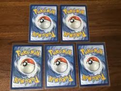 Pokemon TCG 5 Card Lot Full Art Trainers Mixed - NM - Image 2
