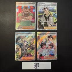 Pokemon TCG - Full Art Trainer 4-Card Lot - Ultra Rare Holo - NM - Image 1
