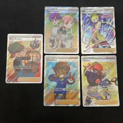 Pokemon, Sword & Shield, 5 card Trainer Lot. NM - Image 1