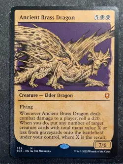Ancient Brass Dragon - Showcase - Commander Legends: Battle for Baldur's Gate - Image 1