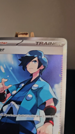 Pokemon TCG Falkner Paldea Evolved Full Art Trainer Ultra Rare Card 251/193 - Image 2