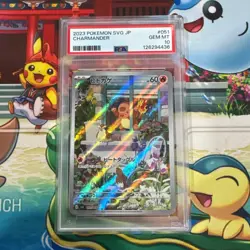 Charmander Pokemon SVG Special Set 051/049 - PSA 10 Pokemon - Image 1