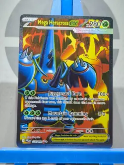 Mega Heracross ex 108/094 - Pokemon Phantasmal Flames - Ultra Rare - Pokemon TCG - Image 3