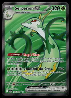 Serperior ex 156/086 - Pokemon Black Bolt - Ultra Rare (NM) - Image 1