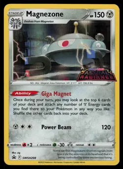 Magnezone SWSH208 - Pokemon Sword & Shield Promo (NM) - Image 1