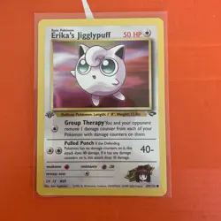 Pokemon TCG Erika’s Jigglypuff 69/132 1st Edition Gym Challenge Common WOTC - Image 1