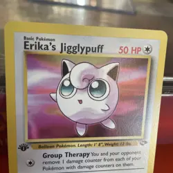 Pokemon TCG Erika’s Jigglypuff 69/132 1st Edition Gym Challenge Common WOTC - Image 4