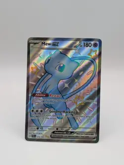 Pokemon Paldean Fates Mew EX 216/09 NM - Image 1