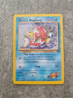 Pokemon Gym Challenge Misty's Magikarp 88/132 Regular LP WOTC Vintage TCG Rare - Image 1