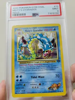 Pokemon TCG Misty's Gyarados Holo Rare Gym Challenge 13/132 Unlimited Edition - Image 1
