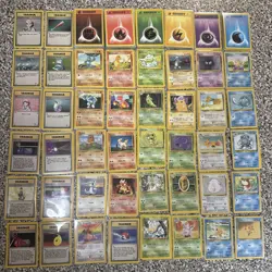 152 X Pokemon Card Bulk Lot - Aus 1st Edition Base Set 1 & 2, Fossil, TeamRocket - Image 1