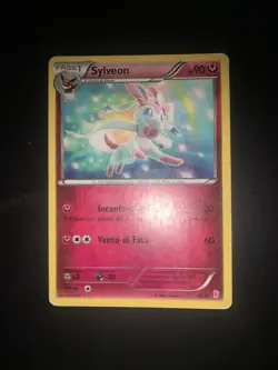 Sylveon 15/30 Non Holo Rare Pokemon Card Ex Trainer Kit Ita Italiano - Image 1