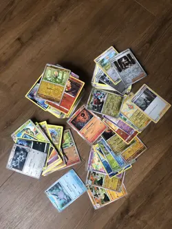Pokemon Cards Mixed Sets Job Lot 250 Cards bundle - Image 1