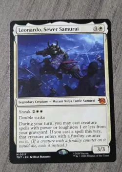 Leonardo, Sewer Samurai - Universes Beyond: TMNT -TMT M 0017 - Image 1