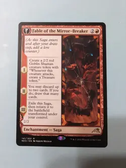 Fable of the Mirror-Breaker MTG Kamigawa: Neon Dynasty Magic The Gathering #141 - Image 1